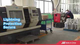 सबस्टेशन लाइटनिंग प्रोटेक्शन डेमो के लिए YH10W-36 सर्ज अरेस्टर देखें