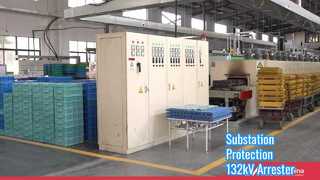 एक नज़दीकी नज़र: सबस्टेशनों के लिए 132kV पोर्सिलेन हाउसिंग लाइटनिंग अरेस्टर Y10W5-132